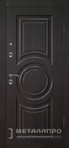 Дверь металлическая «МДФ №175» с внешней стороны МДФ ПВХ