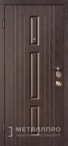 Дверь металлическая «МДФ №161» с внутренней стороны МДФ ПВХ