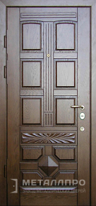 Дверь металлическая «Массив дуба №6» с внутренней стороны Массив дуба