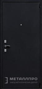 Дверь металлическая «С зеркалом №72» с внешней стороны Порошковое напыление