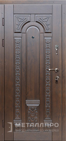 Дверь металлическая «Массив дуба №1» с внутренней стороны Массив дуба