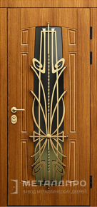 Фото №1 «Дверь с ковкой №9»