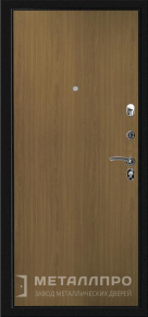 Дверь металлическая «Порошок №52» с внутренней стороны Ламинат