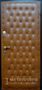 Дверь металлическая «Винилискожа №2» с внешней стороны Винилискожа