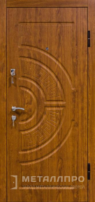 Фото внешней стороны двери «МеталлПро МДФ №360» с отделкой МДФ ПВХ