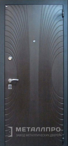 Дверь металлическая «МДФ №71» с внешней стороны МДФ ПВХ