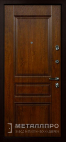 Дверь металлическая «МДФ №398» с отделкой с внутренней стороны