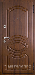 Дверь металлическая «МДФ №86» с внешней стороны МДФ ПВХ