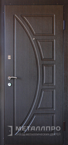 Дверь металлическая «МДФ №14» с внешней стороны МДФ ПВХ