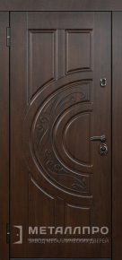 Фото №2 «Филенчатая дверь МДФ в коттедж цвета венге»
