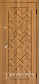 Дверь металлическая «МДФ №105» с внешней стороны МДФ ПВХ
