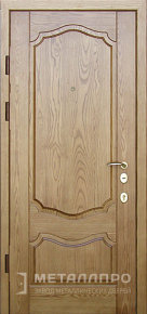 Дверь металлическая «Массив дуба №5» с внутренней стороны Массив дуба