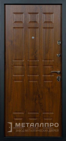Фото внутренней стороны двери «МеталлПро МДФ №397» с отделкой МДФ ПВХ