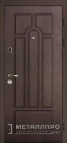 Фото №1 «Металлическая дверь  с отделкой МДФ-панелями №392»