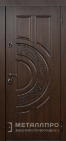 Дверь металлическая «МДФ №339» с внешней стороны МДФ ПВХ