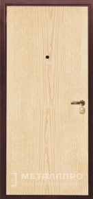 Дверь металлическая «Ламинат №34» с внутренней стороны Ламинат