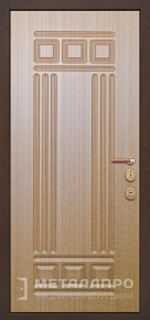 Дверь металлическая «МДФ №158» с внутренней стороны МДФ ПВХ