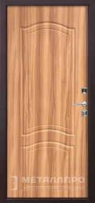 Фото №2 «Квартирная стальная дверь с МДФ цвета дуб и орех №375»