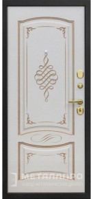 Дверь металлическая «МДФ №388» с внутренней стороны МДФ ПВХ