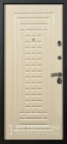 Дверь металлическая «МДФ №301» с внутренней стороны МДФ ПВХ