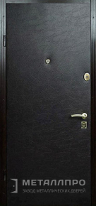 Дверь металлическая «Дверь с ковкой №1» с внутренней стороны Винилискожа