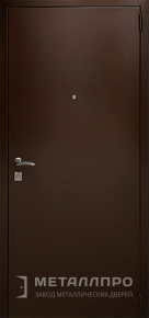 Дверь металлическая «С терморазрывом №2» с внешней стороны Порошковое напыление
