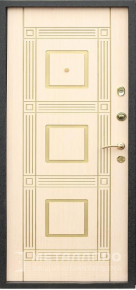 Фото внутренней стороны двери «МеталлПро МДФ №377» с отделкой МДФ ПВХ