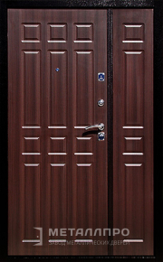 Дверь металлическая «Тамбурная дверь №2» с внутренней стороны МДФ ПВХ