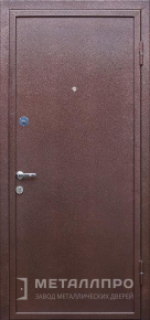 Дверь металлическая «Порошок №25» с внешней стороны Порошковое напыление