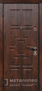 Дверь металлическая «С терморазрывом №6» с внутренней стороны МДФ ПВХ