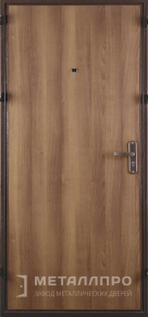 Дверь металлическая «Порошок №53» с внутренней стороны Ламинат