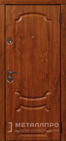Дверь металлическая «МДФ №332» с внешней стороны МДФ ПВХ