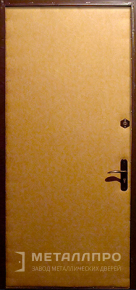 Дверь металлическая «Винилискожа №2» с внутренней стороны Винилискожа