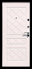 Дверь металлическая «МДФ №318» с внутренней стороны МДФ ПВХ