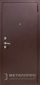 Дверь металлическая «Порошок №4» с внешней стороны Порошковое напыление