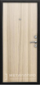 Дверь металлическая «Порошок №55» с внутренней стороны Ламинат
