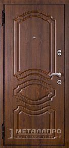 Дверь металлическая «Порошок №16»  с отделкой  с внутренней стороны