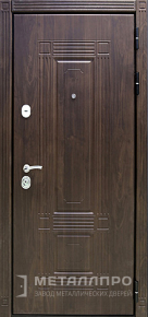 Дверь металлическая «МДФ №355» с внешней стороны МДФ ПВХ