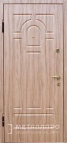 Фото внутренней стороны двери «МеталлПро МДФ №347» с отделкой МДФ ПВХ
