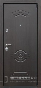 Дверь металлическая «МДФ №216» с внешней стороны МДФ ПВХ