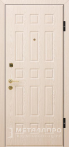 Дверь металлическая «С терморазрывом №43» с внешней стороны МДФ ПВХ