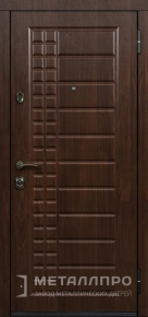 Дверь металлическая «МДФ №336» с внешней стороны МДФ ПВХ