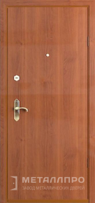 Дверь металлическая «Ламинат №38» с внешней стороны Ламинат
