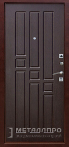 Дверь металлическая «МДФ №142» с внутренней стороны МДФ ПВХ
