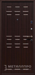 Дверь металлическая «МДФ №308» с внутренней стороны МДФ ПВХ