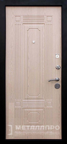Фото внутренней стороны двери «МеталлПро МДФ №354» с отделкой МДФ ПВХ