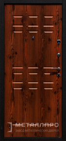 Дверь металлическая «МДФ №62» с внутренней стороны МДФ ПВХ