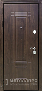 Дверь металлическая «МДФ №176» с внутренней стороны МДФ ПВХ