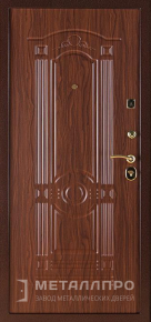 Дверь металлическая «МДФ №359» с внутренней стороны МДФ ПВХ