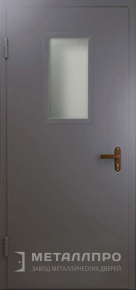 Дверь металлическая «Техническая дверь №4» с внутренней стороны Нитроэмаль